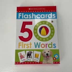 First words flash cards